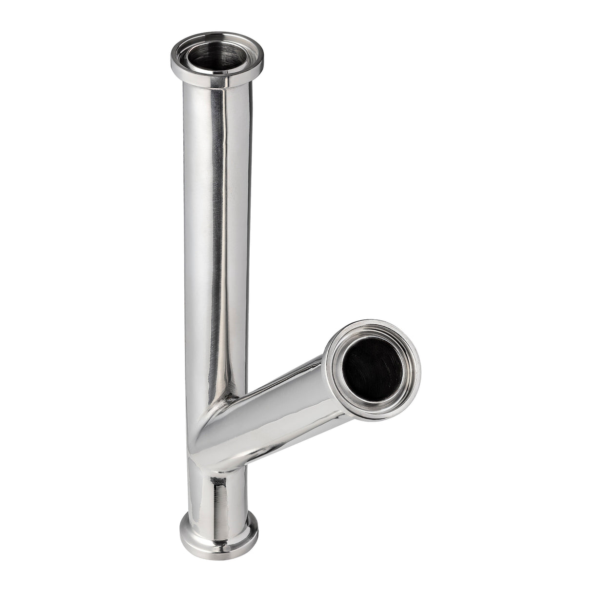 1-1/2" Tri-Clamp 45° Lateral Wye - Stainless Steel 316