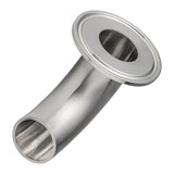 4" 90° Elbow Tri-Clamp x Buttweld - Stainless Steel 316