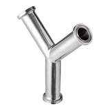 1" Tri-Clamp True Wye - Stainless Steel 316
