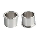 4" x 2-1/8" lg Heavy Duty Tri-Clamp Short Ferrule - Stainless Steel 316