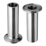 1-1/2" x 4" lg Heavy Duty Tri-Clamp Long Ferrule - Stainless Steel 316