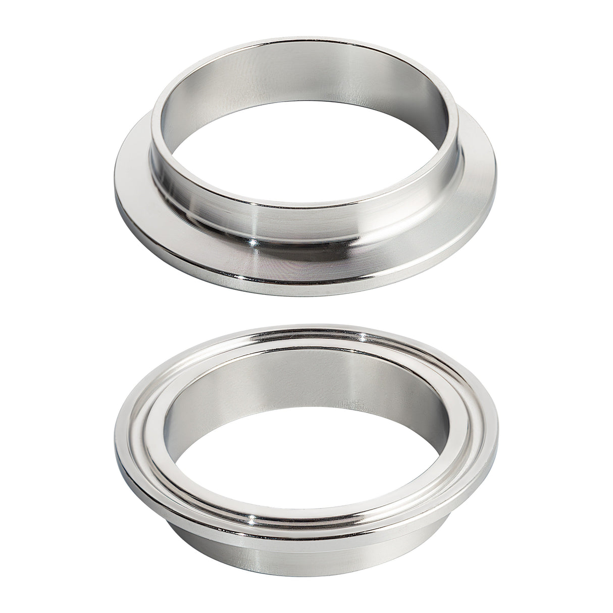 10" x 7/8" lg Tri-Clamp Short Ferrule - Stainless Steel 316