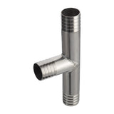Tee Hose Barb Stainless Steel 304