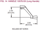 Window Crank Handle (Truth Hardware 10579)