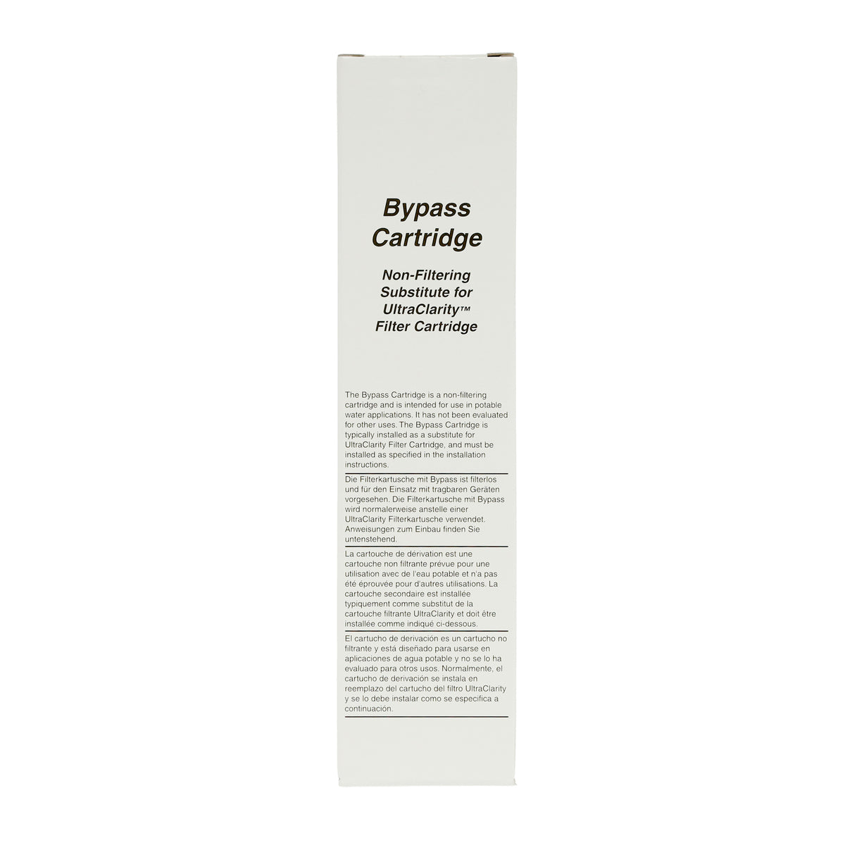 Bosch Refrigerator Water Filter, Part#: 11032252, Bypass Model