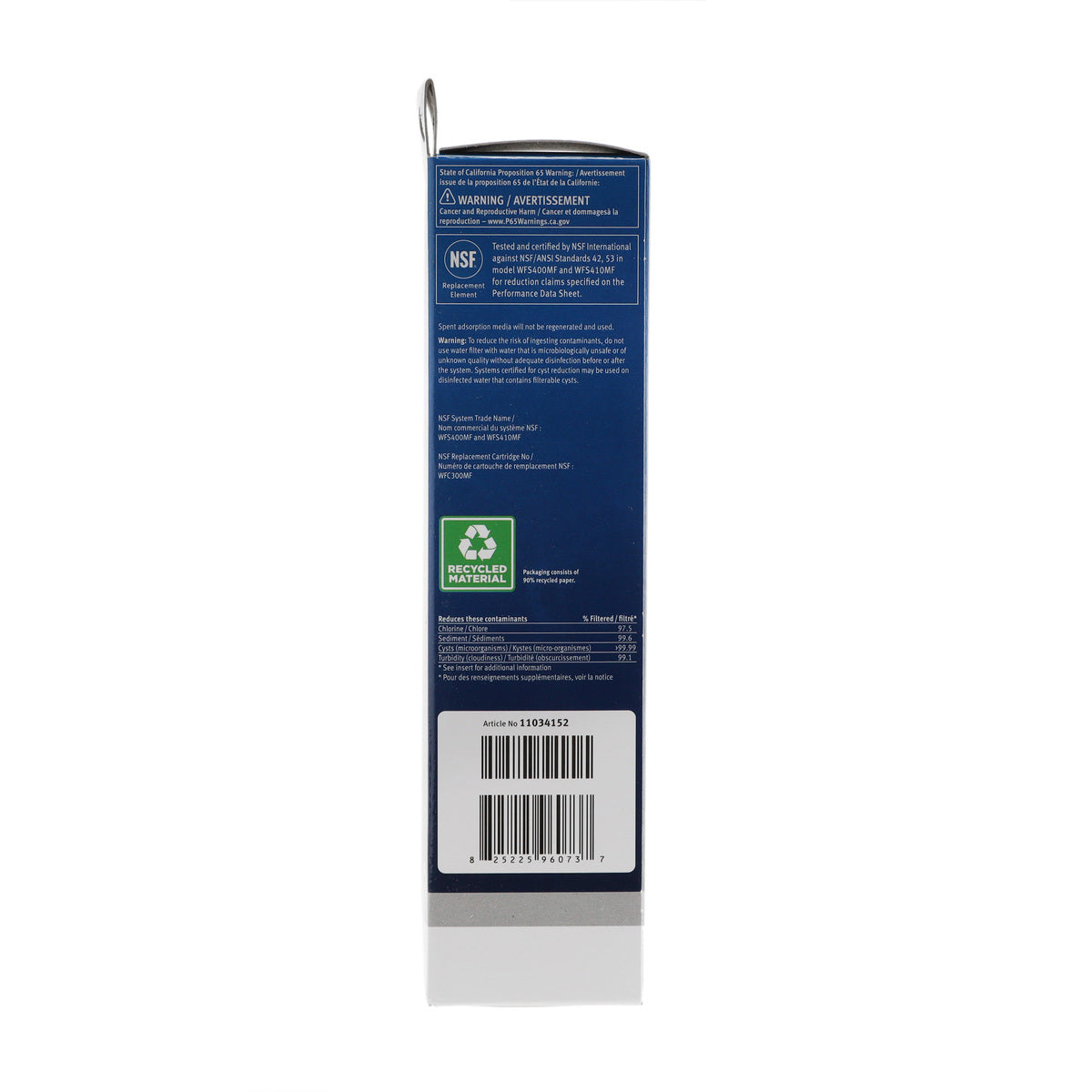 Bosch UltraClarity 11048053 Fridge Water Filter, Pack of 3