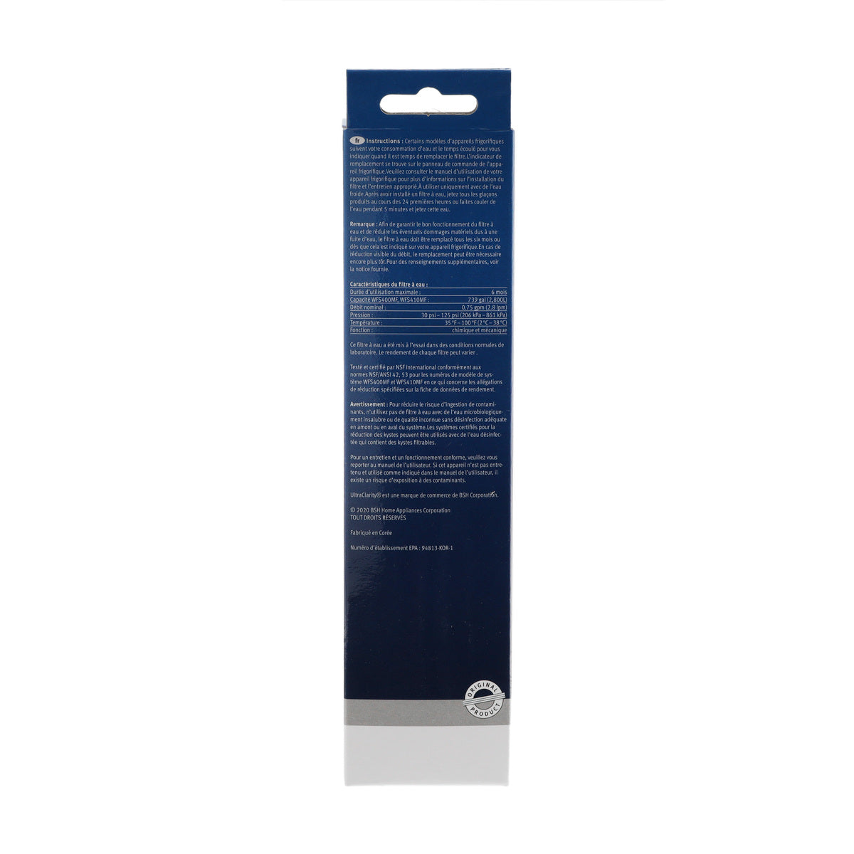 Bosch UltraClarity 11048053 Fridge Water Filter, Pack of 3