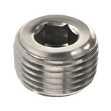 Hex Socket Plug NPT #150 - Stainless Steel 316