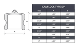 Type DP Camlock Fitting Stainless Steel 316