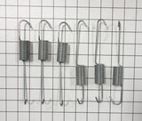 Whirlpool 12002773 Washer Suspension Springs, Pack of 6