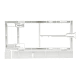 Bosch Refrigerator Mounting Bracket Part 12028495