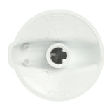 134042800 White Rotary Selector Knob for Frigidaire Dryer