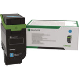 Lexmark 75M10C0 Cyan Return Program Toner Cartridge