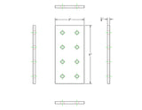 15 Series 8 Hole Joining Plate