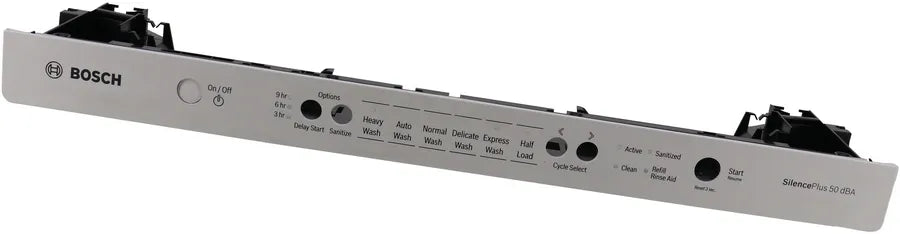 Bosch Dishwasher Facia Panel Part 00689601 -White