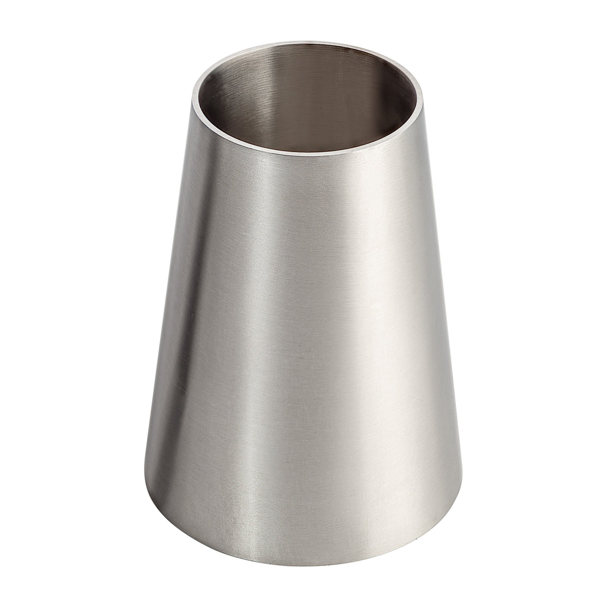 4" x 1/2" x 9" Long Butt Weld Concentric Reducer - Stainless Steel 316