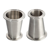 4" x 3" Tri-Clamp Concentric Reducer - Stainless Steel 304