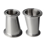 2" x 1-1/2" Tri-Clamp Eccentric Reducer - Stainless Steel 316