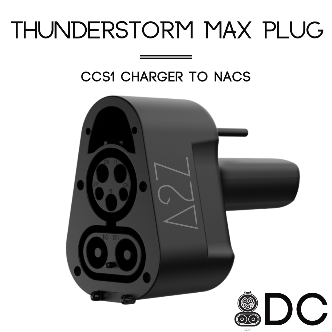 CCS1 Charger to Cybertruck | DC | UL2252/CSA-C22.2 Certified | The Thunderstorm Max Adapter