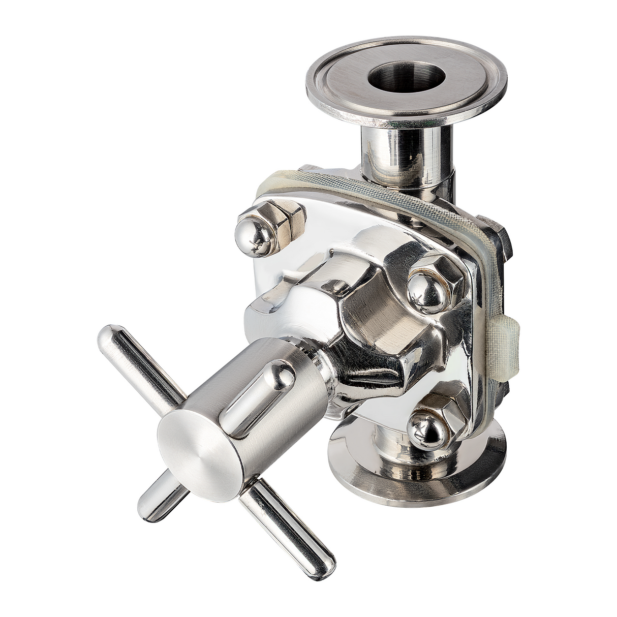 Tri-Clamp Diaphragm Valve W/ High Handle - SS 316