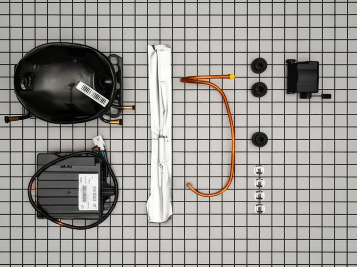 Fisher & Paykel 207376P Refrigerator Compressor Kit VESF9C 115V