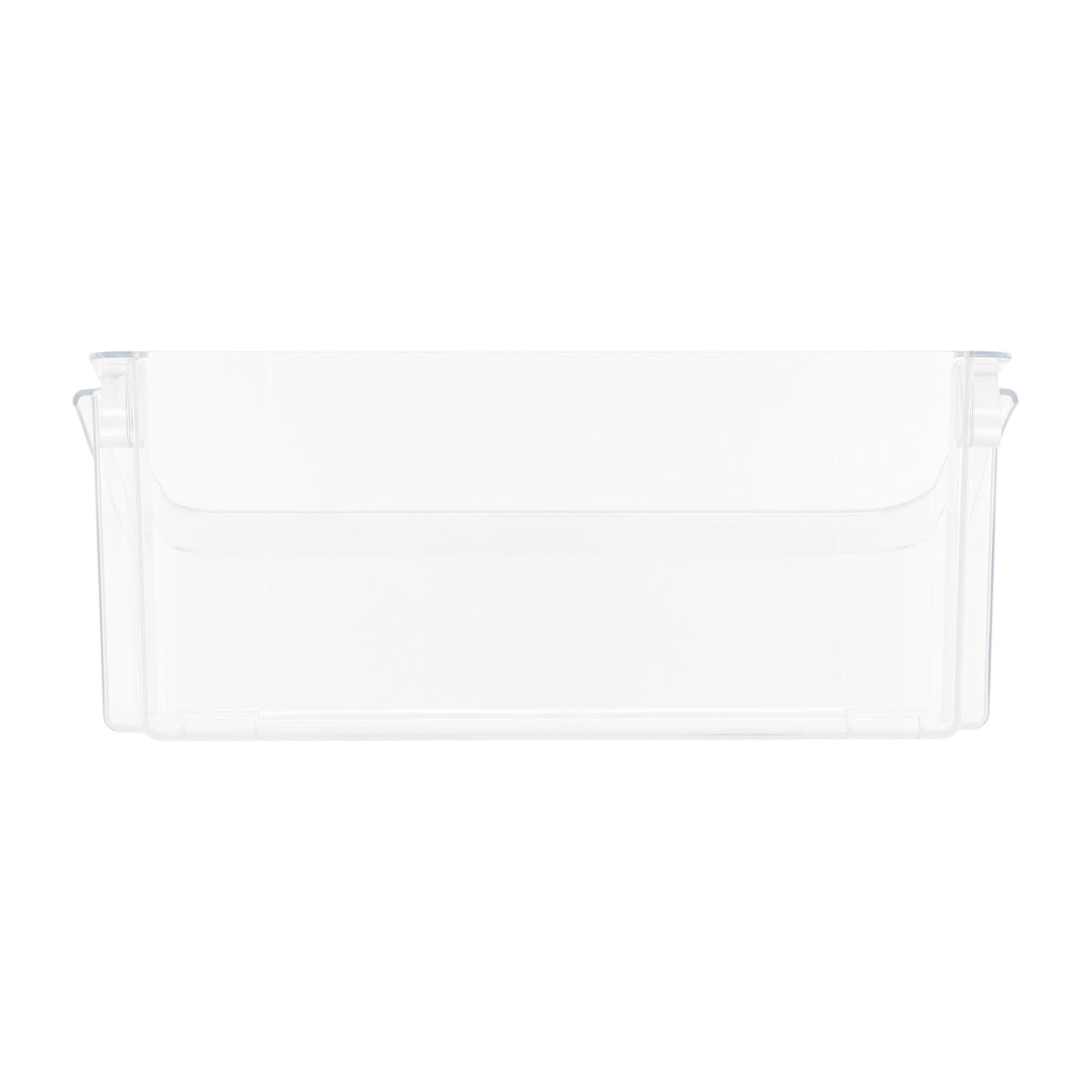 Frigidaire 240324502 Clear Gallon Door Shelf Bin for Refrigerator