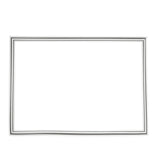 Frigidaire 242193206 White Refrigerator Door Seal