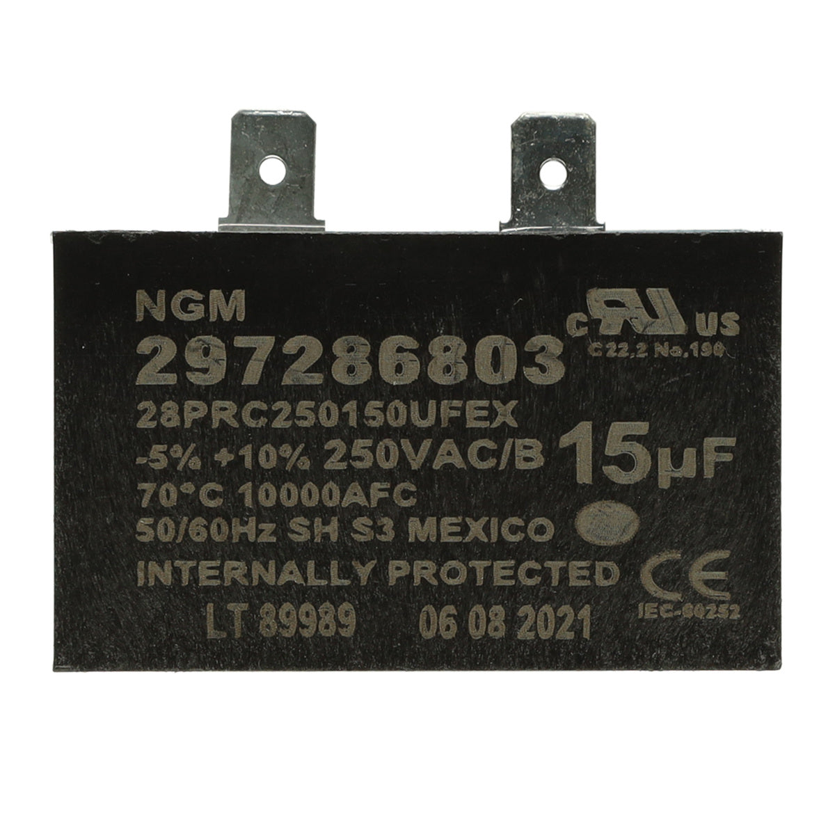 297286803 Run Capacitor for Frigidaire Refrigerator