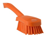 Washing Brush w/short Handle, 10.6", Stiff