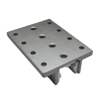 10 Series 3 Slot Mount - Double Flange Long Standard Linear Bearing