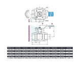 3 Way T Port Ball Valve NPT 1000 WOG Stainless Steel 316