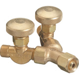 Valved Y Connections, Brass, Brass