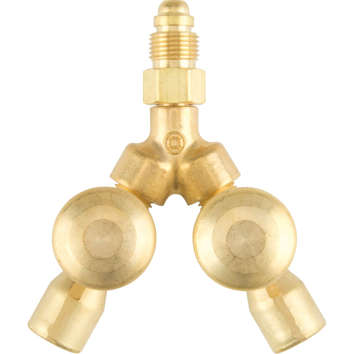 Valved Y Connections, Brass, Brass
