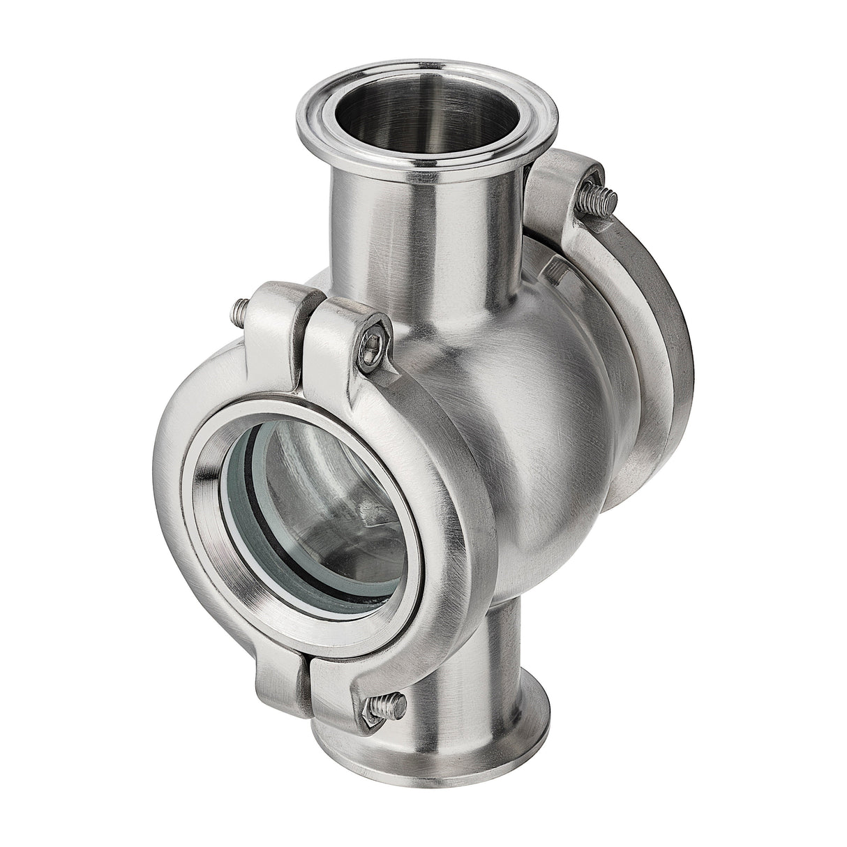 Sanitary Tri-Clamp Cross Sight Glass - SS316