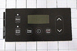 Frigidaire 316220729 Black Oven Range Clock Overlay