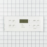 Frigidaire 316419137 White Oven Range Touchpad Overlay