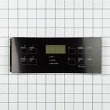Frigidaire 316419141 Black Range Control Board Overlay