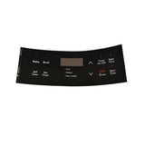 Frigidaire 316419145 ES300 Black Oven Clock Overlay