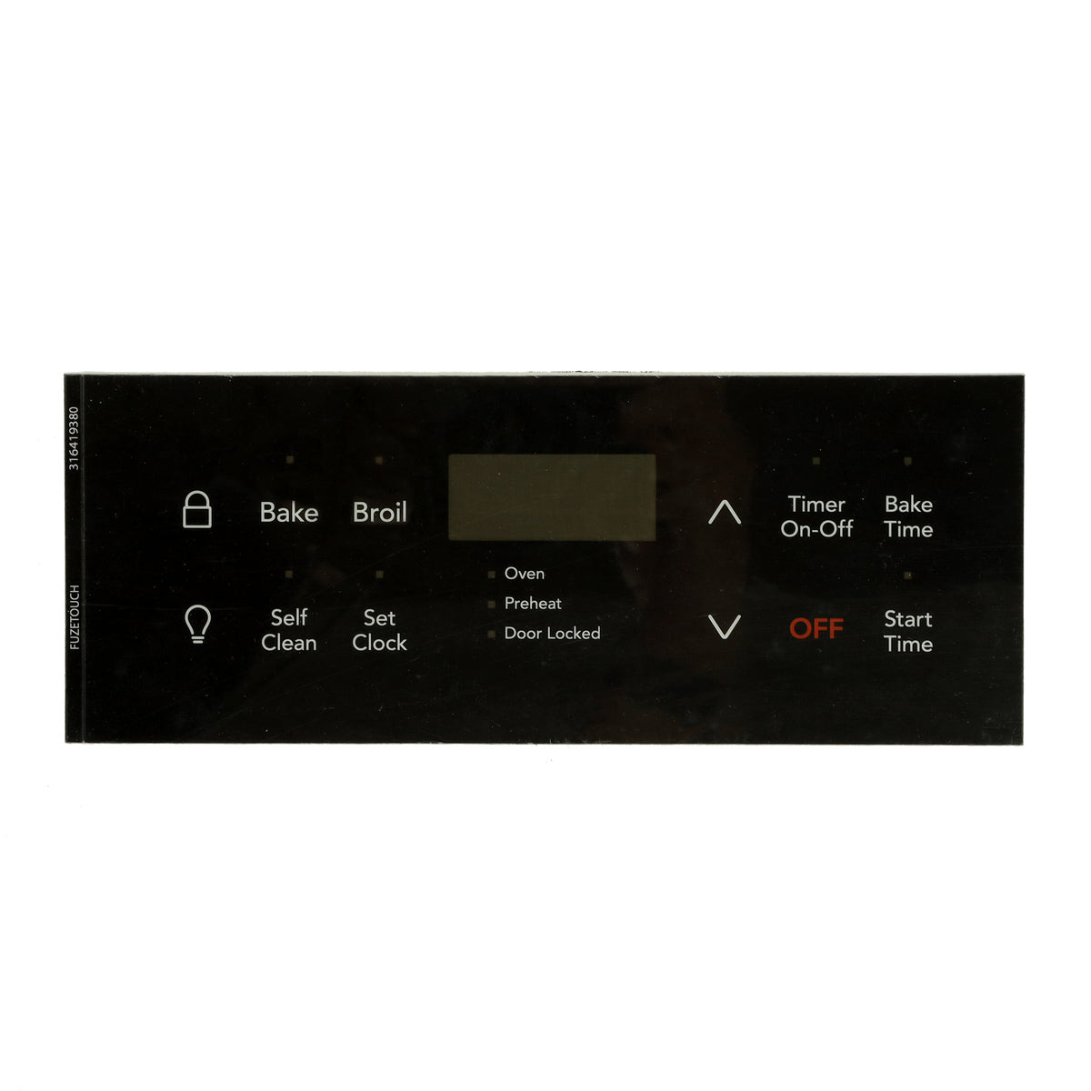 Frigidaire 316419380 Black Oven Range Overlay for ES330