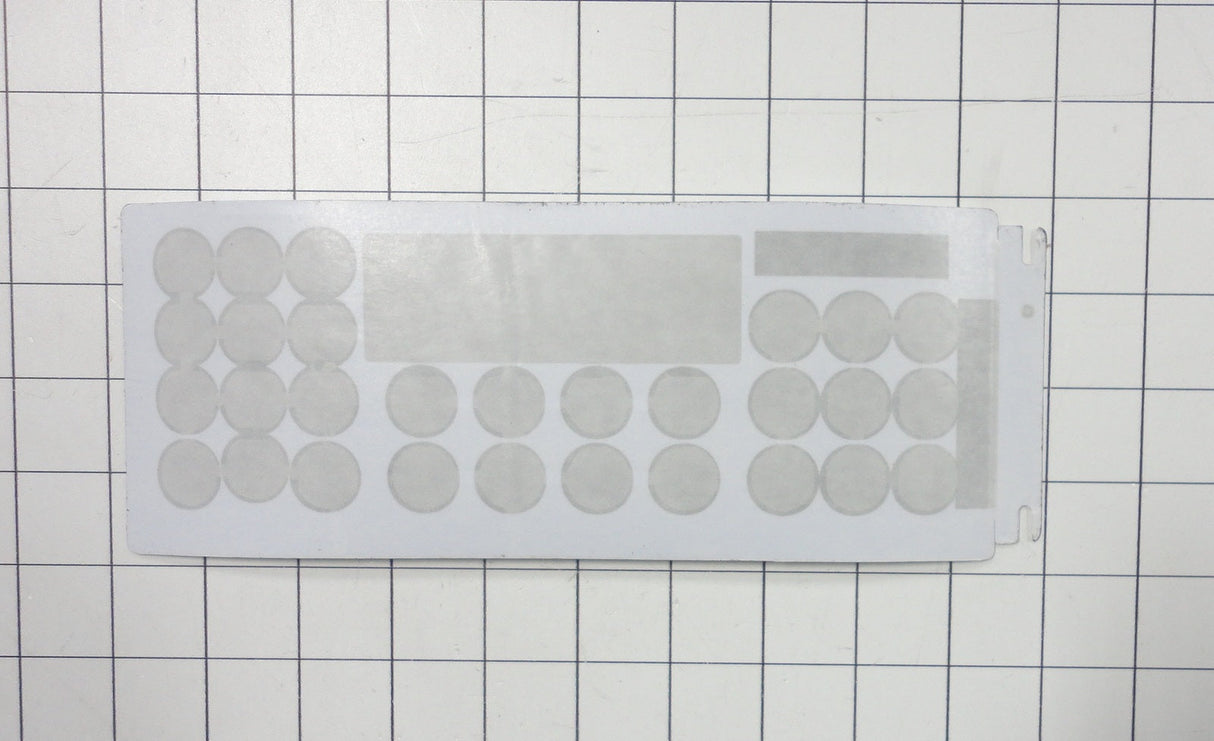 Frigidaire 316419827 White Clock Overlay for ES540 Oven Range