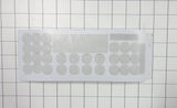 Frigidaire 316419827 White Clock Overlay for ES540 Oven Range