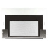 Frigidaire 316452758 Black Oven Door Glass with Foil