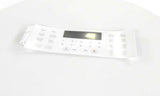 Frigidaire 316655000 White Oven Clock Overlay Part