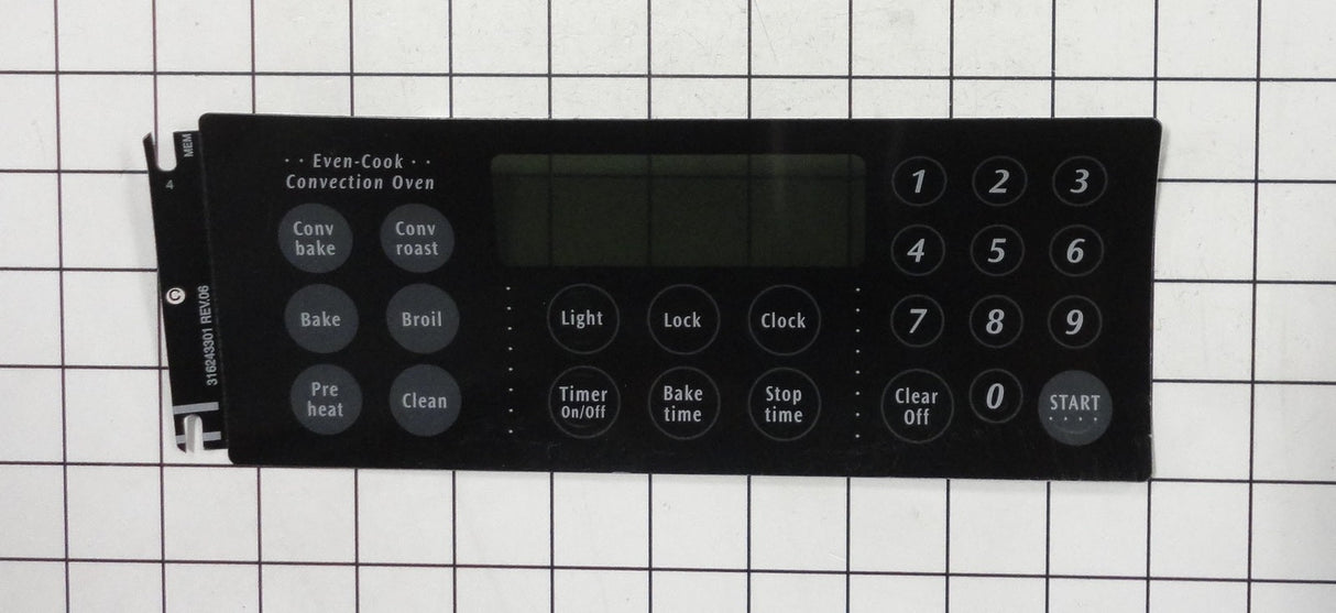 Frigidaire ES400 Black Oven Range Insert Part 318214601