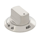 Frigidaire 318242275 Stainless Steel Control Knob for Cooktop