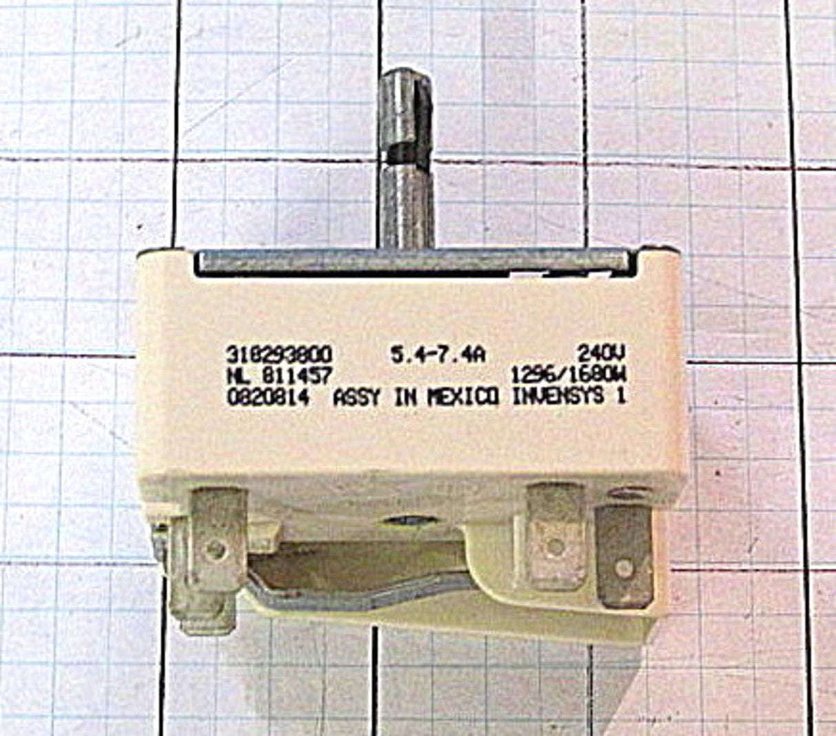 318293813 Surface Element Switch for Frigidaire Oven Range