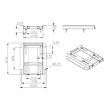 Motor Slide Base For Size 324T Frame