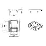 Motor Slide Base For Size 326T Frame