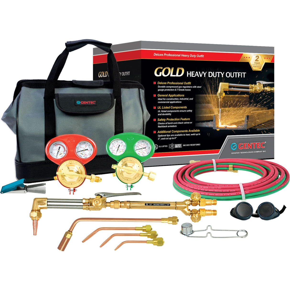 Commander Heavy-Duty Outfit, 1/2" Cut, 1/2" Weld