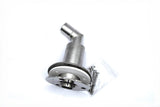 Stainless Steel Thru Hull Fitting, 24 mm, 90° Base, Angled Connector, with Screws